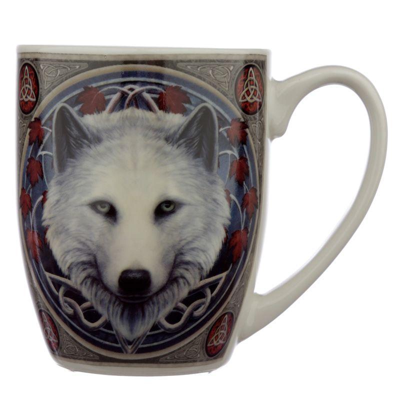 Porzellan Tasse "Guardian of the Falls Wolf "